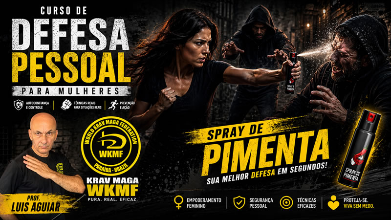 Cartaz - CURSO DE DEFESA PESSOAL FEMININA