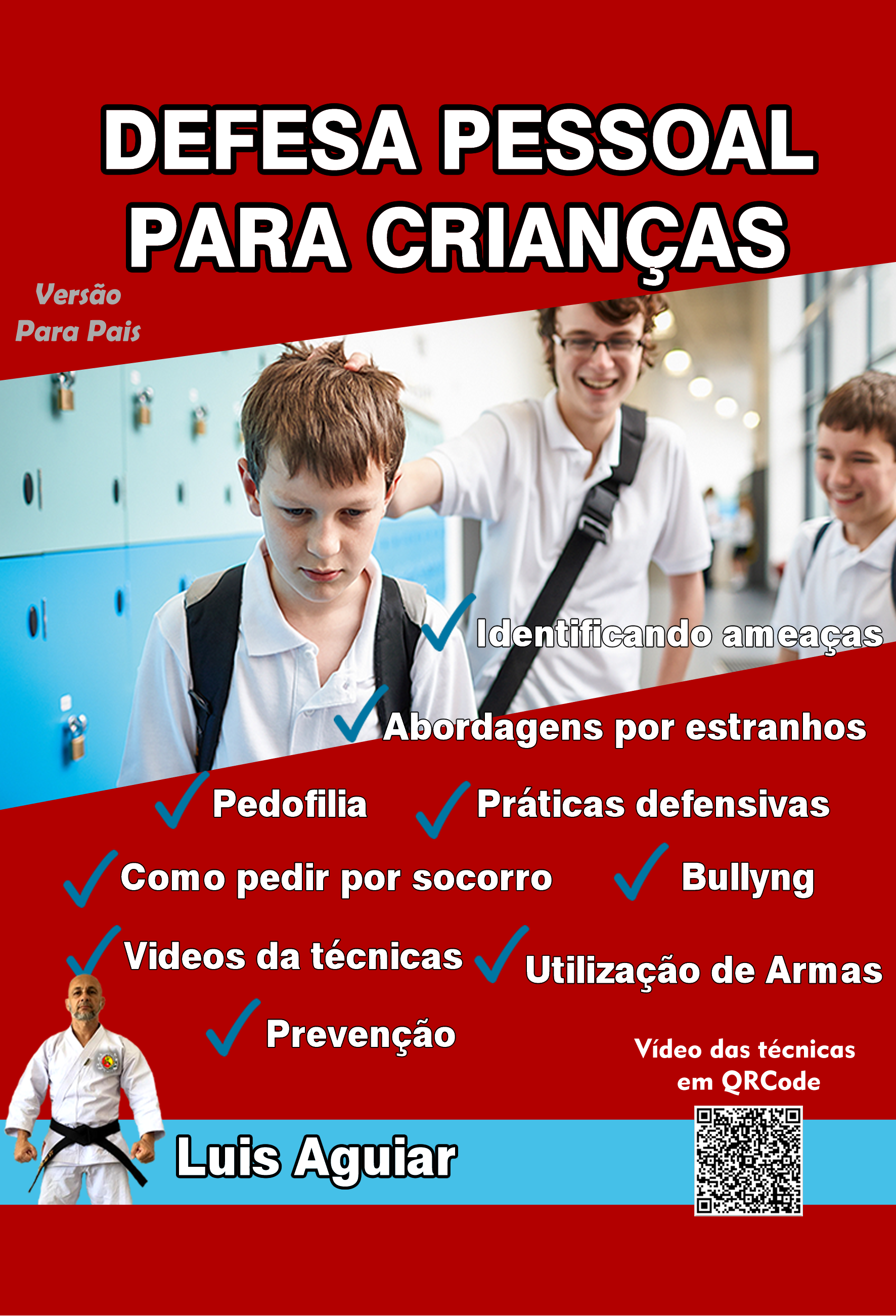 Capa do Livro Defesa Pessoal para Crianças